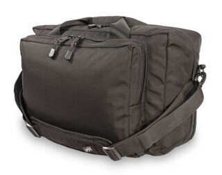 Elite Survival Systems Large Flight Bag has a front pocket with zipper